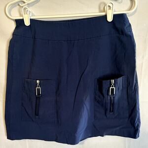 Jamie Sadock Woman's Navy Blue Golf Skorts Size 8